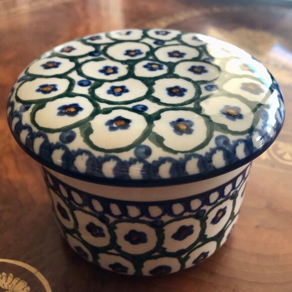 French Butter Dish Made In Poland - Picture 1 of 7